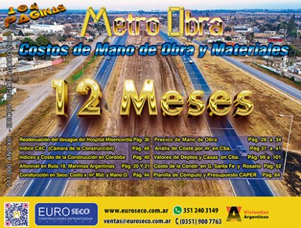 Suscripción Anual a 12 meses Metro Obra (a partir de Agosto 2025) con Costos de Obra
