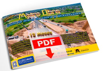 Metro Obra Anual desde Marzo con Costos de Obra actualizados