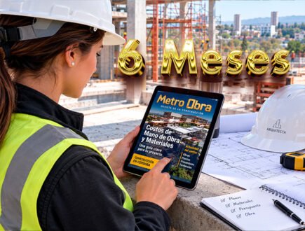 Metro Obra por 6 Meses desde Octubre 2026 con Membresía Contenido Exclusivo